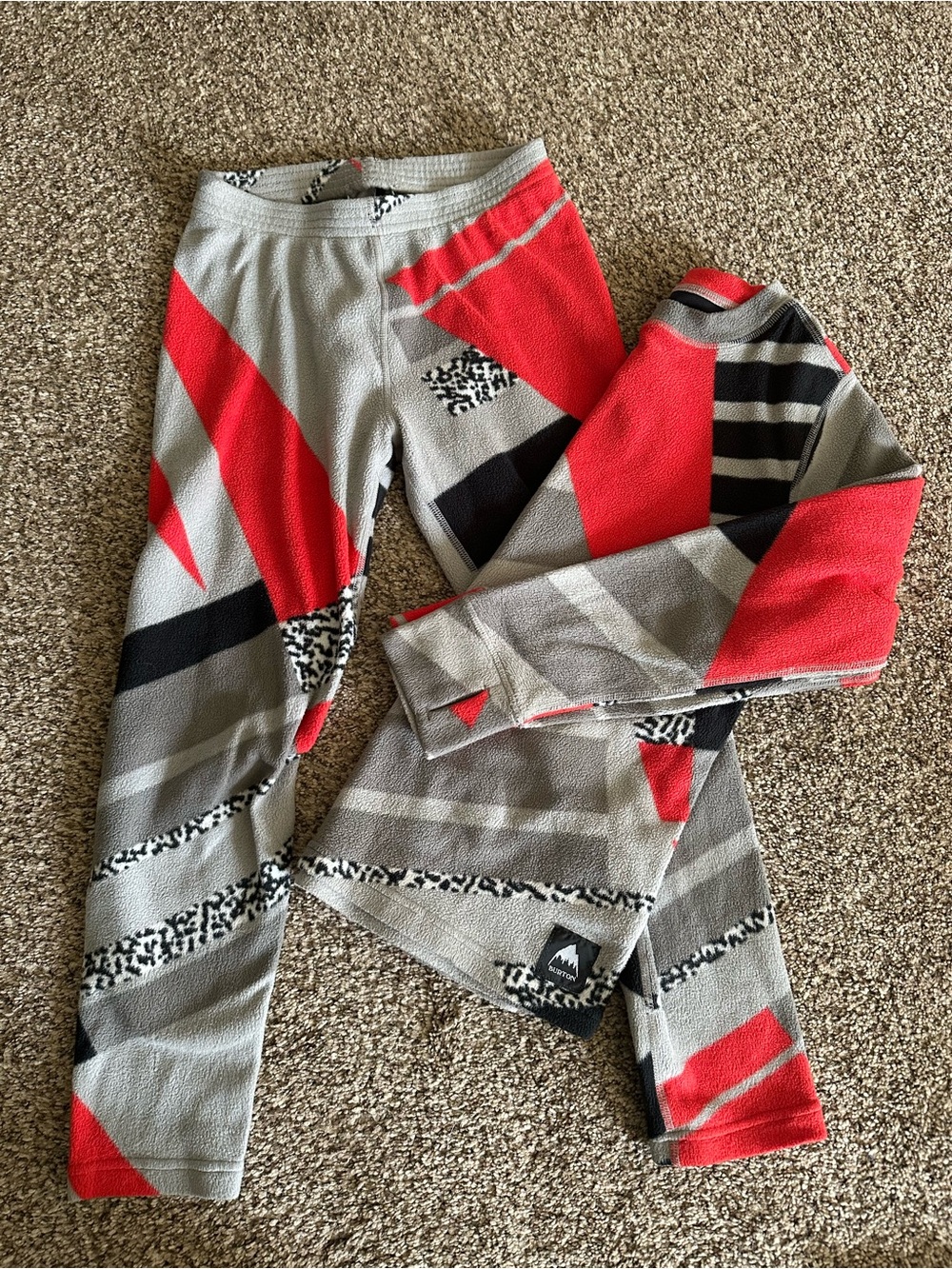 Burton Heavyweight Fleece Base Layer Set-Kids